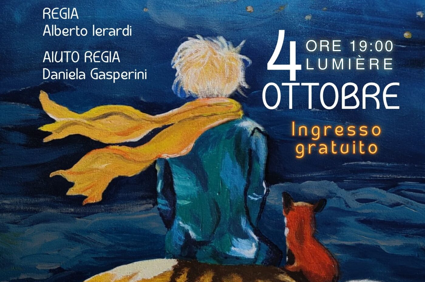 La Compagnia dell’Arco porta in scena al Lumière “Il Piccolo Principe”