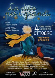 La Compagnia dell’Arco porta in scena al Lumière “Il Piccolo Principe”